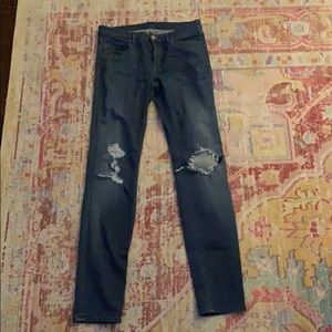 AYR ripped skinny jean size 28